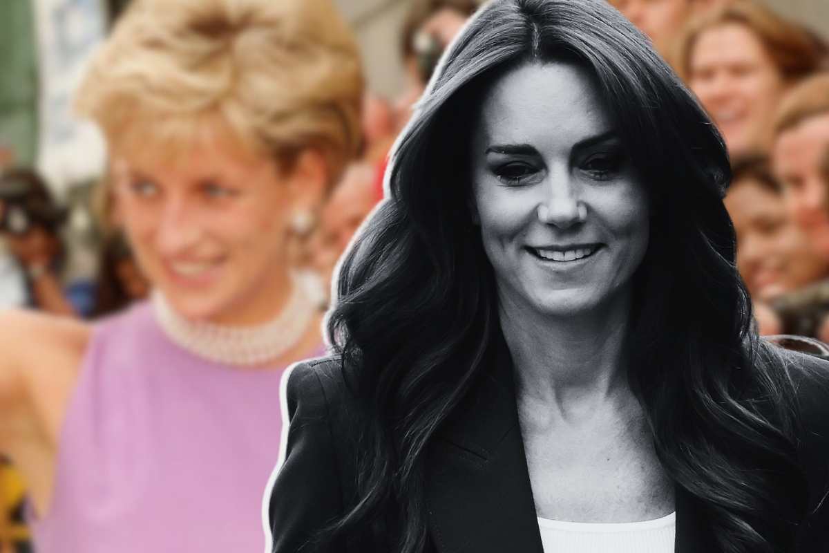 Kate Middleton come Lady D gesto a Londra